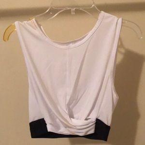 Fabletics white top size S